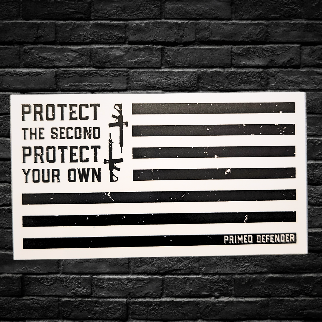 Protect The Second, Protect Your Own Sticker