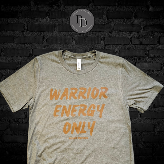 Warrior Energy Only - Heather Green Tee