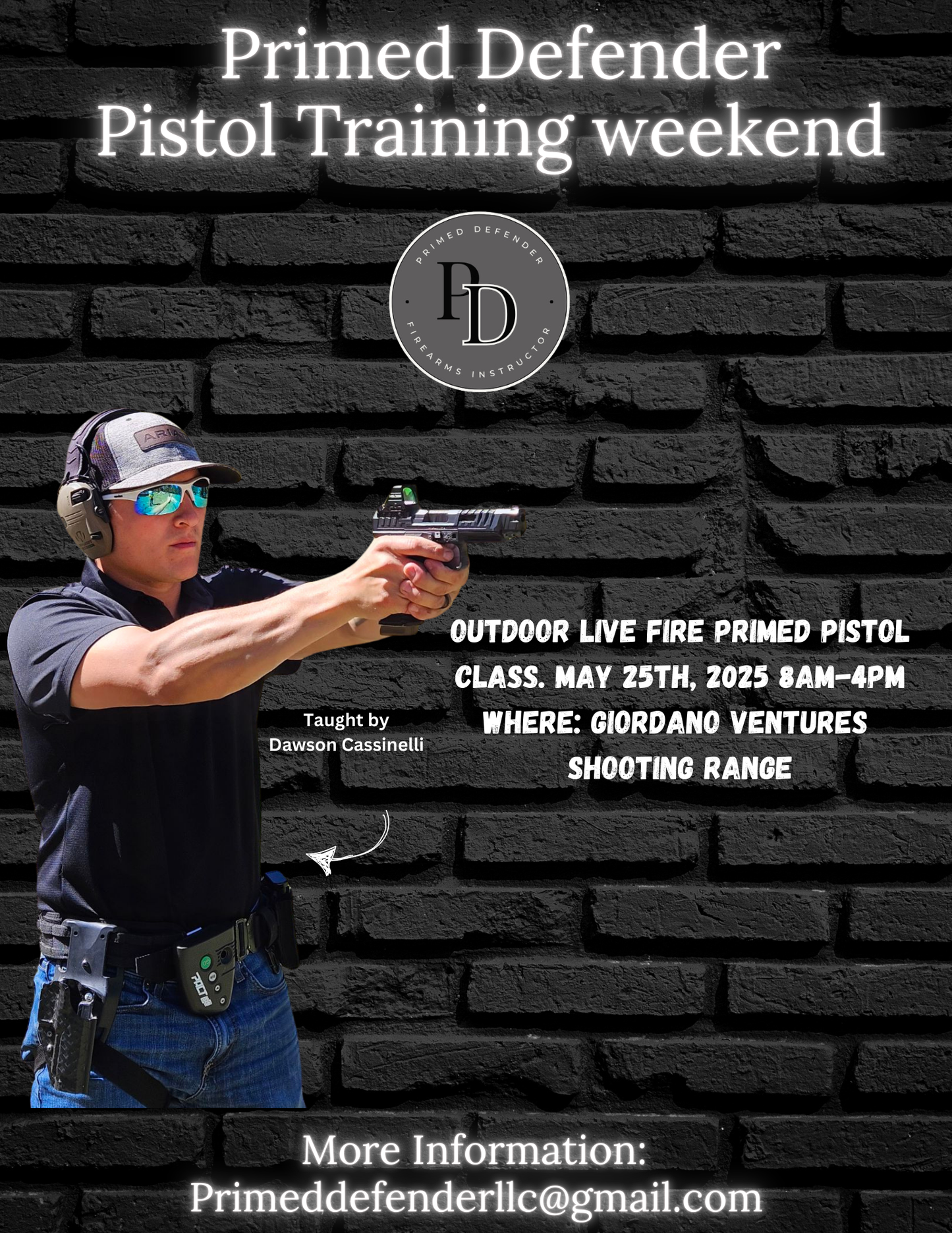 Primed Pistol Winnemucca, NV May 25th.